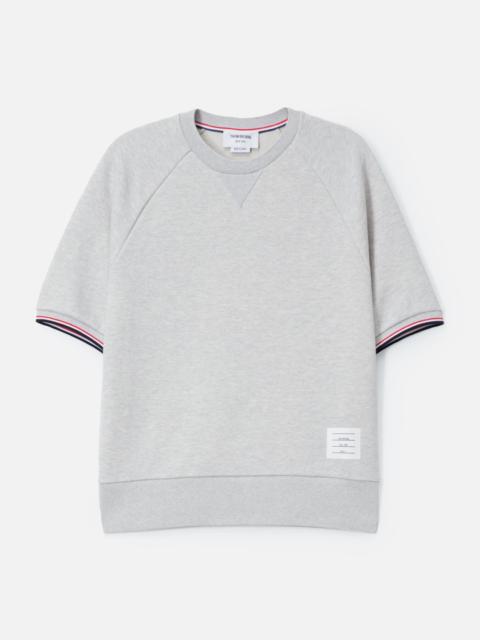 Thom Browne SHORT SLEEVE RAGLAN PULLOVER