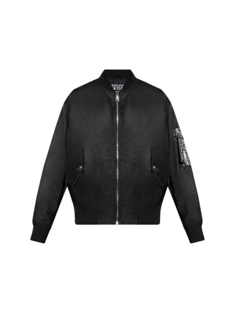 VERSACE JEANS COUTURE Striped bomber jacket