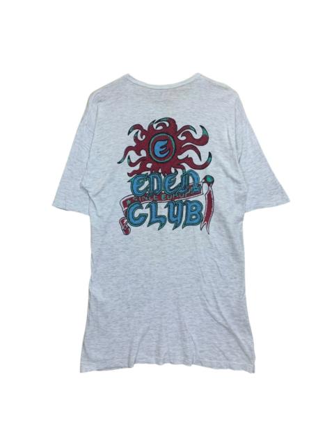 Other Designers Quiksilver - Vintage 90s Eden Club Europe Surfboards Big Logo Tee