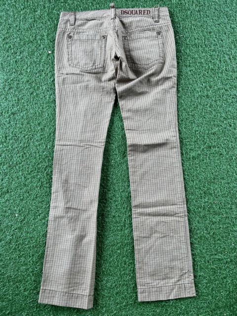Other Designers Vintage - ⚡️Vintage Dsquared Casual Pants With Box Pattern Spell Out