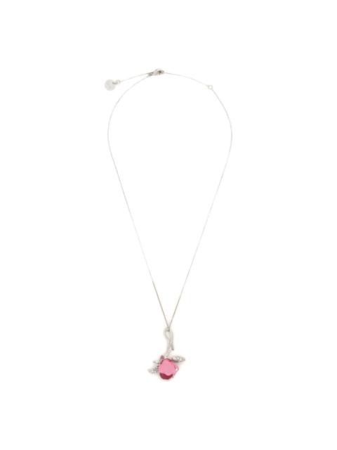 Marni crystal-pendant necklace