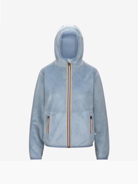 K-WAY LILY VELOUR POLAR REVERSIBLE