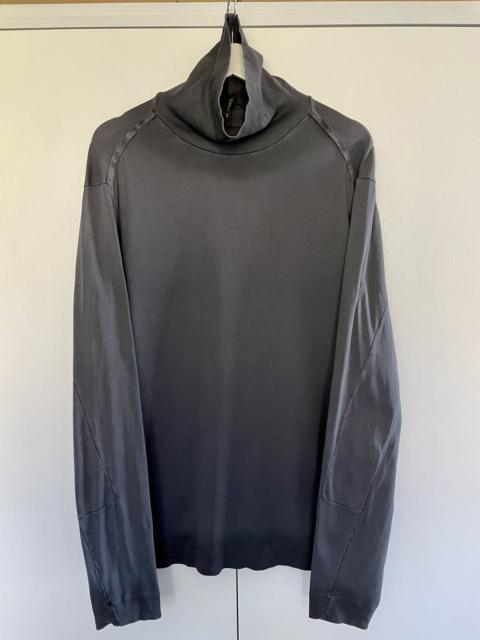 Other Designers Transit Uomo - Avant-garde Transit Outer Seams Turtleneck Sweatshirt Size M