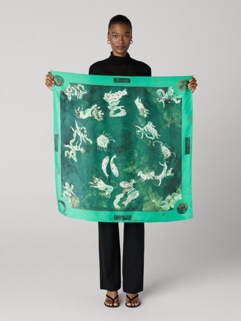 DIANE VON FURSTENBERG Zodiac Flag Scarf
