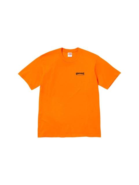 Thrasher® Cross Tee "FW 24 Orange"