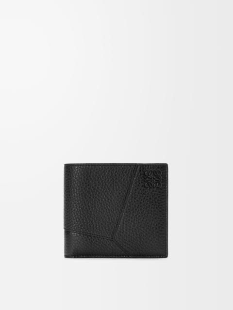 Loewe Puzzle bifold coin wallet in supple grained calfskin