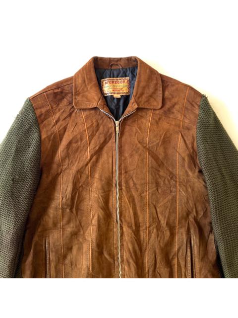 Other Designers Vintage McGregor Suede Leather Wool Jacet 