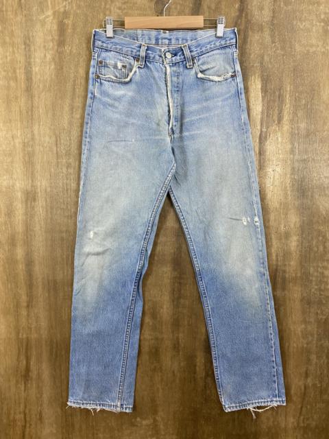 Levi's Levi’s Blue Distressed Denim Pants #1600