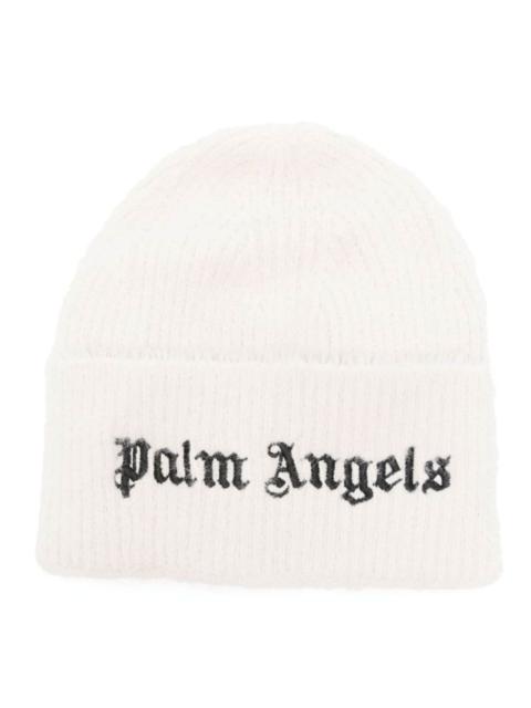 logo-embroidered beanie