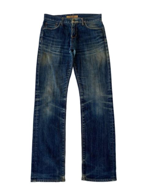 UNDERCOVER VINTAGE UNIQLO JAPAN DISTRESSED DENIM JEANS UNDERCOVER STYLE