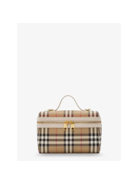 Burberry BURBERRY Vanity Beige Crossbody Bag New And Authentic