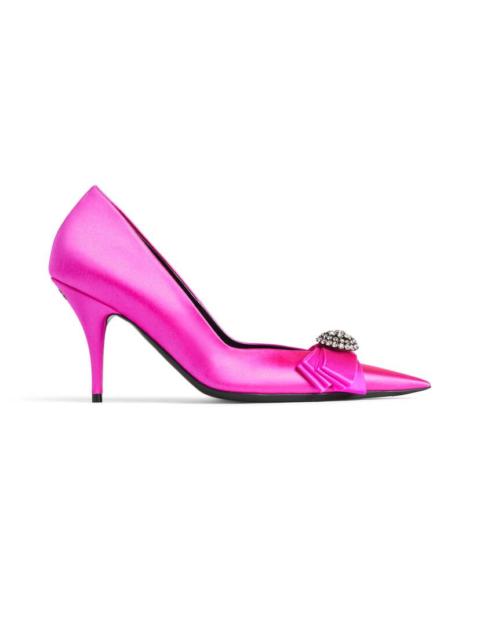 BALENCIAGA Women's Avenue Palazzo Pump in Fuchsia