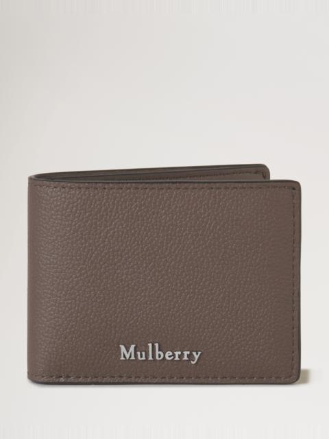 Mulberry Farringdon Compact Bifold Wallet
Taupe Brown Small Pebble Grain