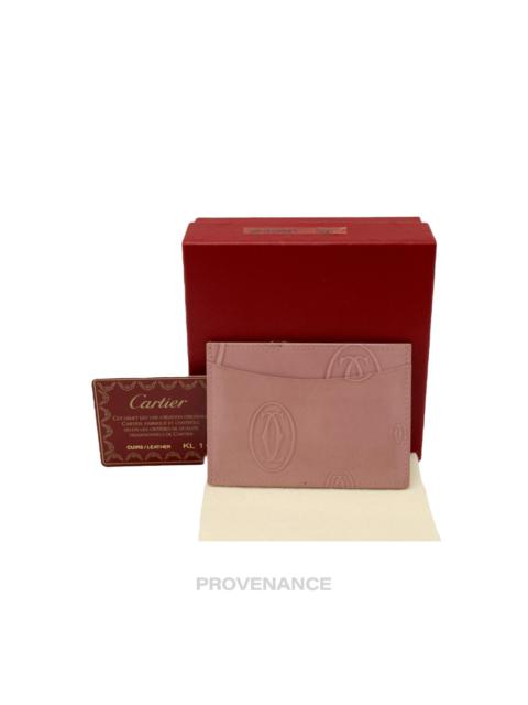 Cartier Happy Birthday Card Wallet - Pink