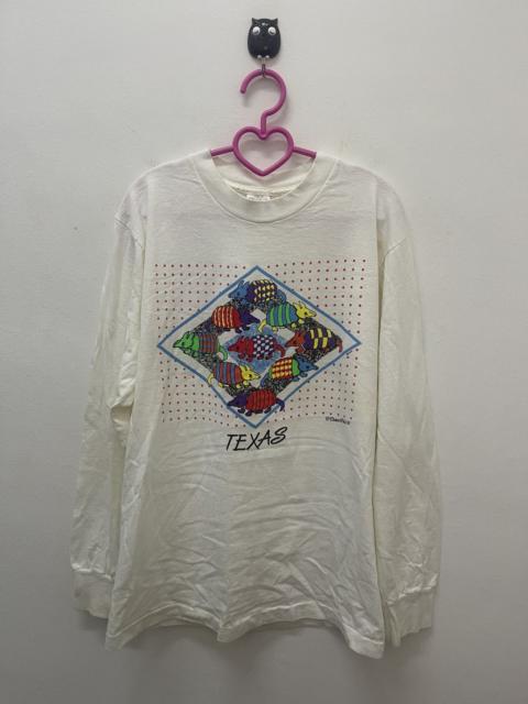 Other Designers Rare 90s Vintage TEXAS Graphic Promo Texas Chic 91 Tee