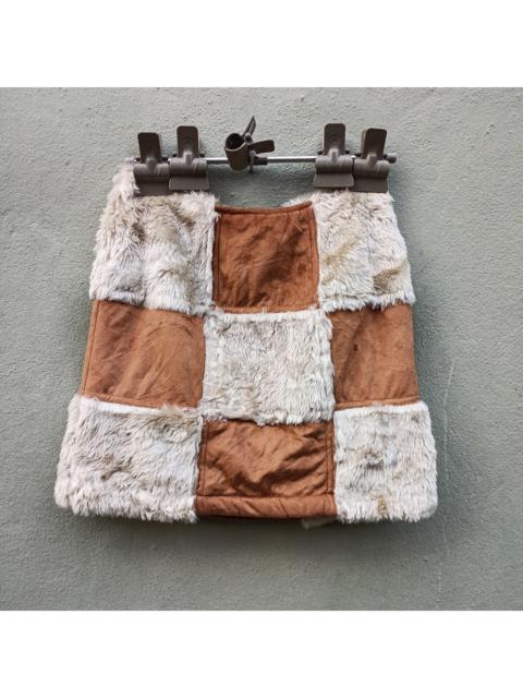 Japanese Brand - Mini Skirt Mady Fur