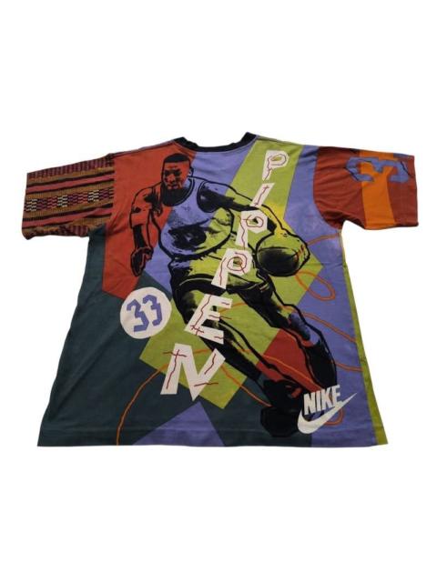 Nike Vintage 90s Nike Pippen All over Print tshirt