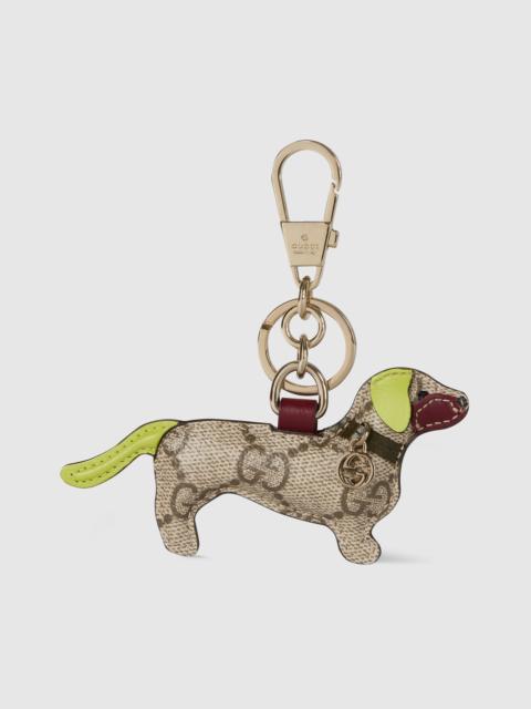 GUCCI Dog-shaped bag charm