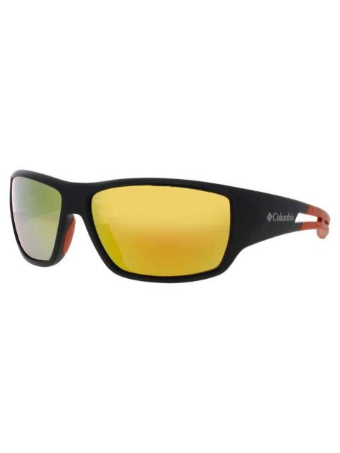 Columbia Columbia Men's Black Rectangular Sunglasses C525SP008