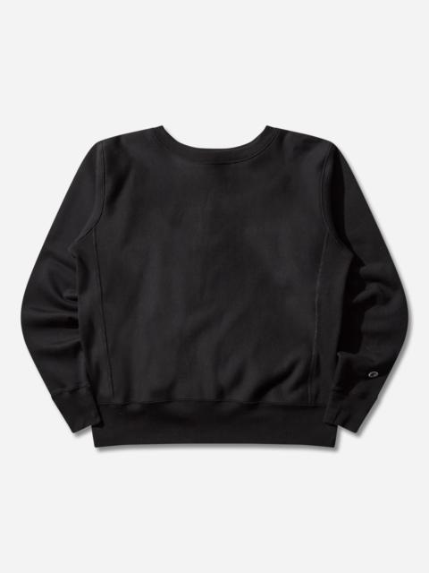 Champion Men's Made in USA Reverse Weave Relaxed Sweatshirt Black