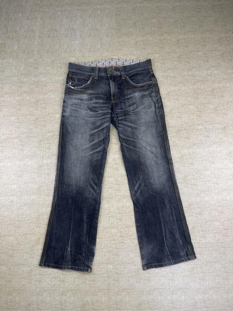 Other Designers Edwin × If Six Was Nine × Vintage - VINTAGE EDWIN 503 Flared Blue Trip Denim Pants