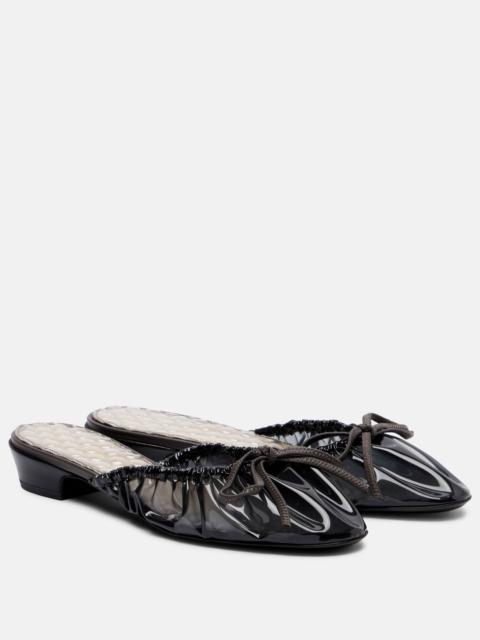 herbert levine Rain Check PVC mules