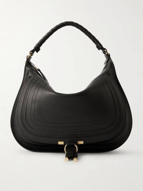 Chloé Marcie leather tote Black