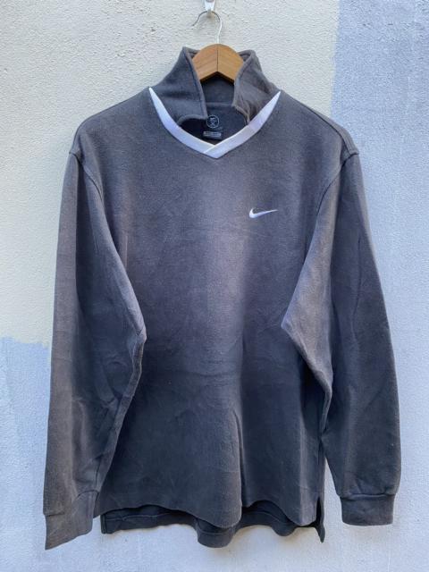 Nike Vintage Lon Sleeves Nike Polo Shirt
