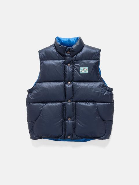 Human Made Reversible Down Vest Navy