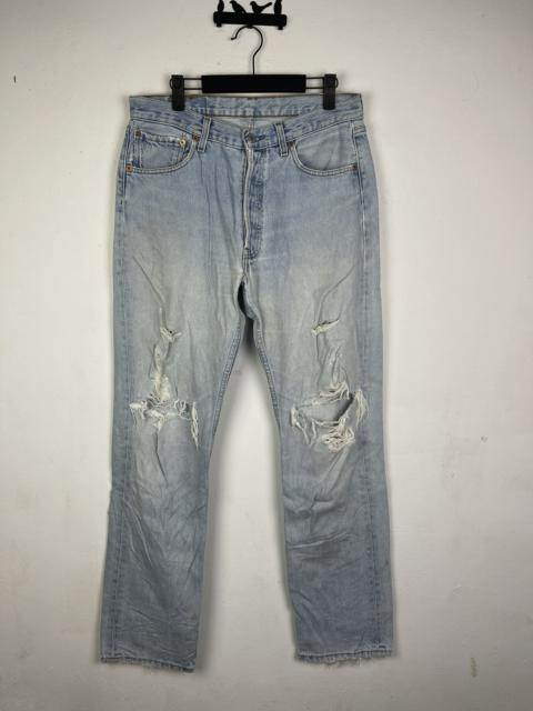 Other Designers Distressed Denim - Levis 501 distressed denim