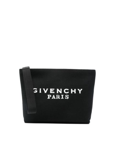 Givenchy Logo cotton pouch