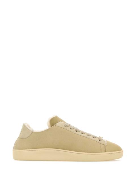Valentino Valentino Garavani Men Cappuccino Shearling Royco Sneakers