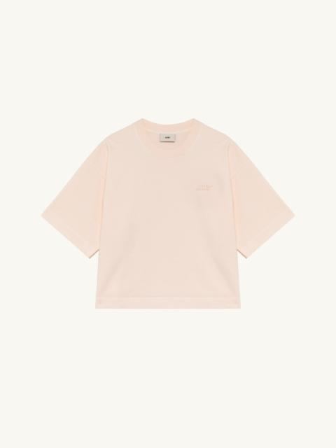 AUTRY TONAL LOGO BOXY TEE WOMAN