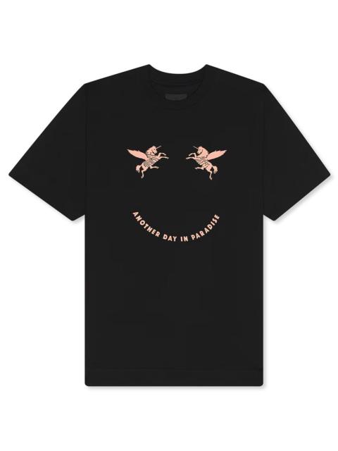 Givenchy UNICORNS EMBROIDERY T-SHIRT - BLACK