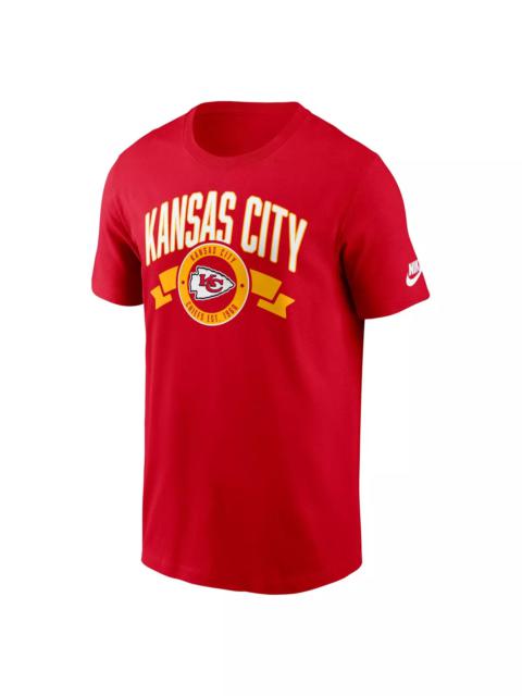 Nike Kansas City Chiefs Rewind Back Hit Tee-Red