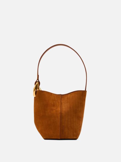 JW Anderson THE JWA CORNER SMALL BUCKET SUEDE