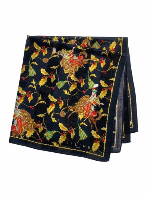 CELINE CELINE Handkerchief Scarf Pocketsquare Bandana