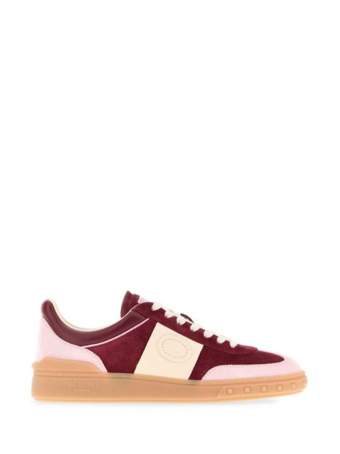 Valentino Valentino Garavani Women Multicolor Suede Upvillage Sneakers