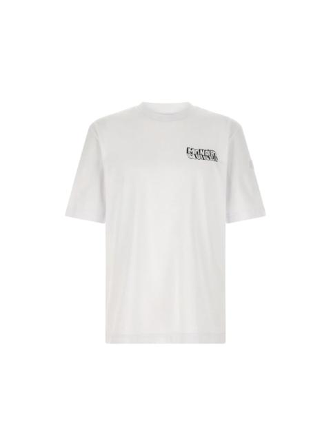 Moncler Moncler White T-Shirts & Vests - T-Shirts Men