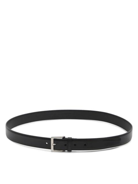 SAINT LAURENT Saint Laurent Smooth Leather Vadim Belt