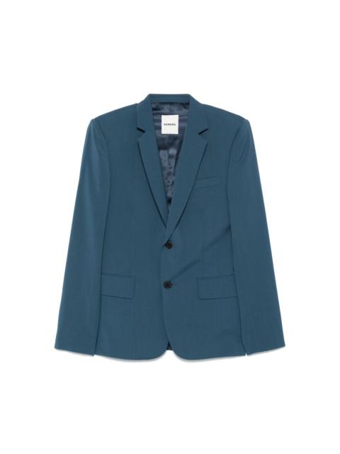 single-breasted blazer