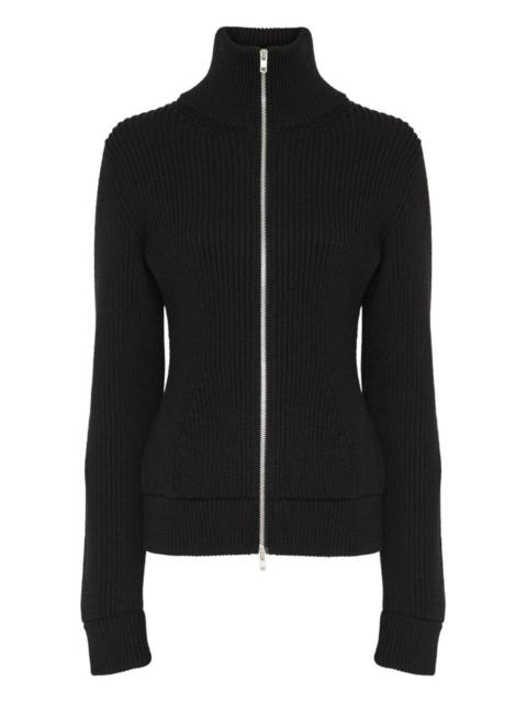 Maison Margiela ribbed zip-fastening cardigan