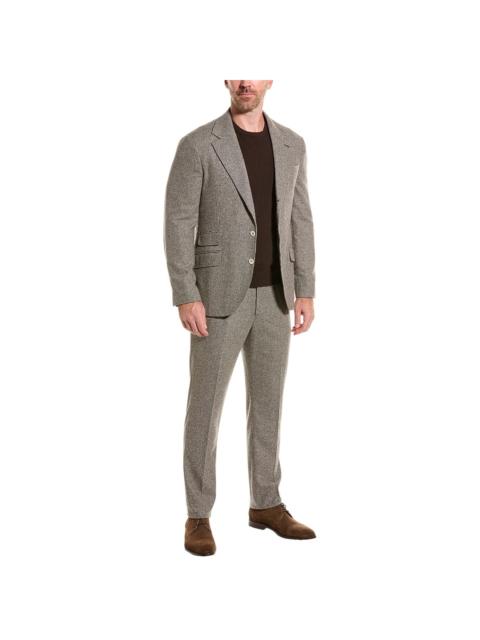 Brunello Cucinelli Brunello Cucinelli 2pc Wool & Cashmere-Blend Suit