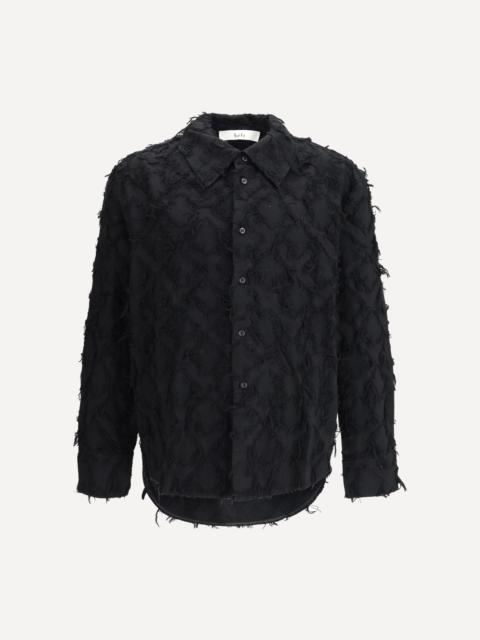 Séfr Wes Shirt with fringed Cotton