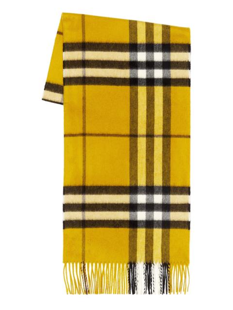 Burberry 168x30 Giant Check Cashmere Scarf