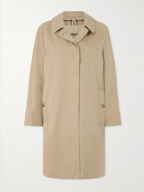 Burberry Camden Organic Cotton-gabardine Coat