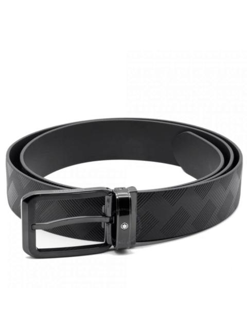 Montblanc Montblanc Black 35 mm Reversible Leather Belt