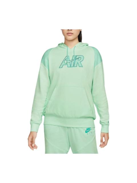 Nike (WMNS) Nike Air Sportswear Hoodie 'Green White' DM6060-394