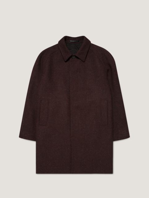 Sunspel Harris Tweed Car Coat
