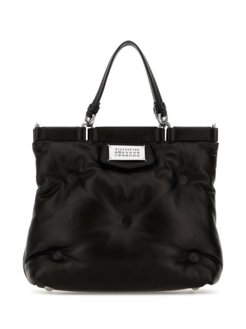 Maison Margiela Maison Margiela Women Black Nappa Leather Small Glam Slam Shopping Bag